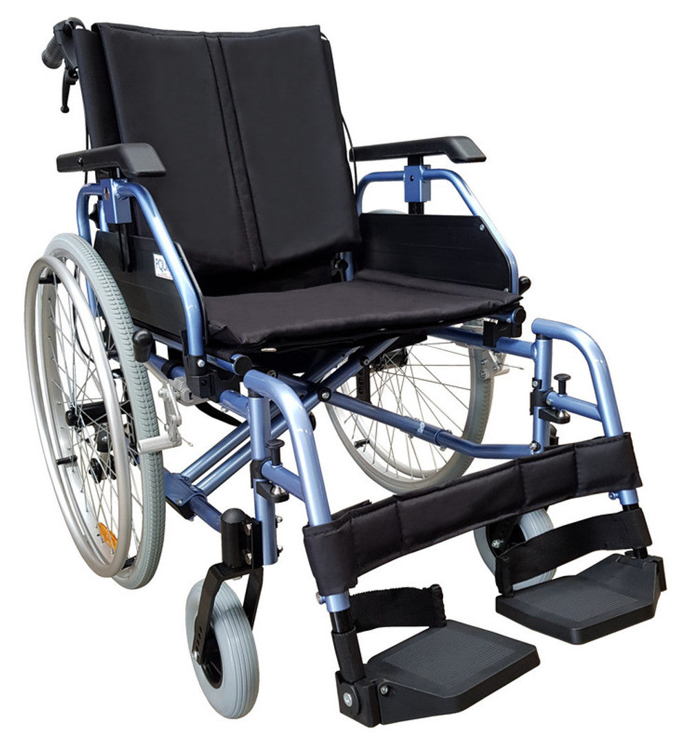 MULTI-ADJUSTABLE ALUMINUM WHEELCHAIR