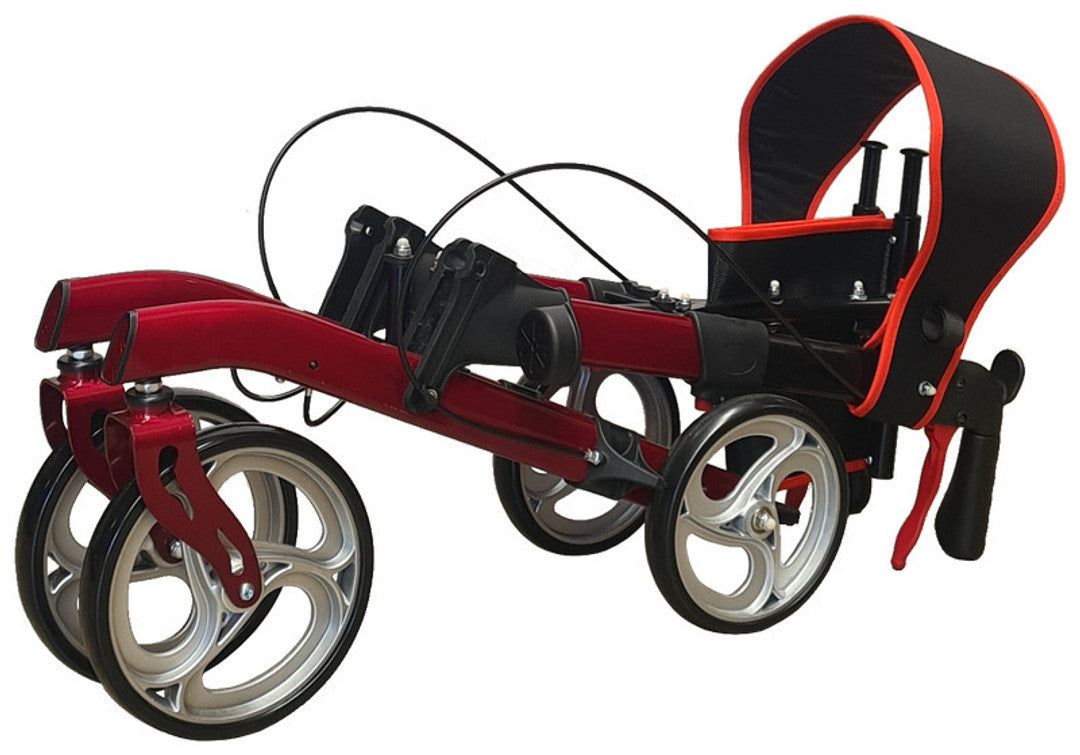 COMPACT 10” FRONT X-FOLD ROLLATOR