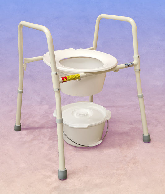 ALUMINIUM FOLDING OVER TOILET AID