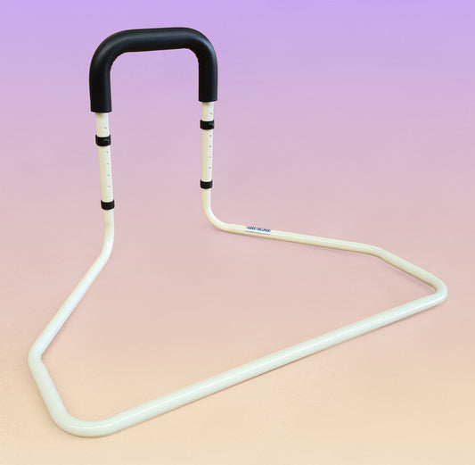 HEIGHT ADJUSTABLE BED GRAB BAR