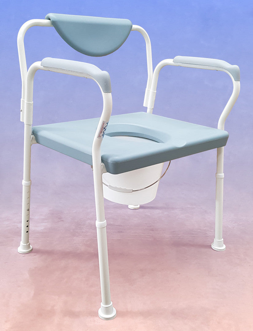 Heavy Duty Aluminium Commode