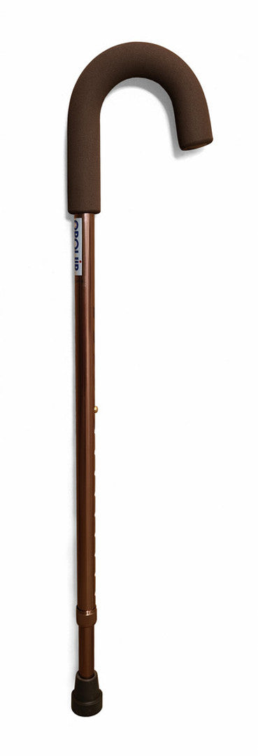 STANDARD HANDLE CANE - BRONZE