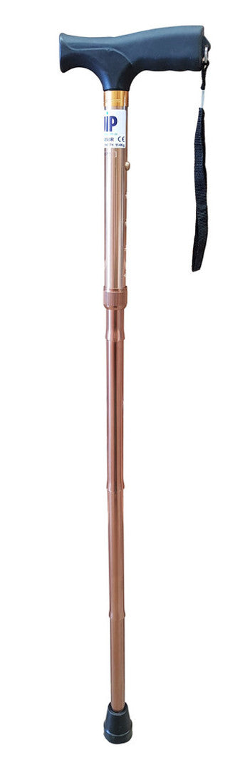 FOLDING T-SHAPE HANDLE CANE