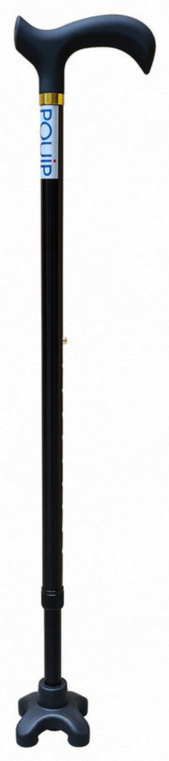 4 Point Self Stand Derby Handle Cane