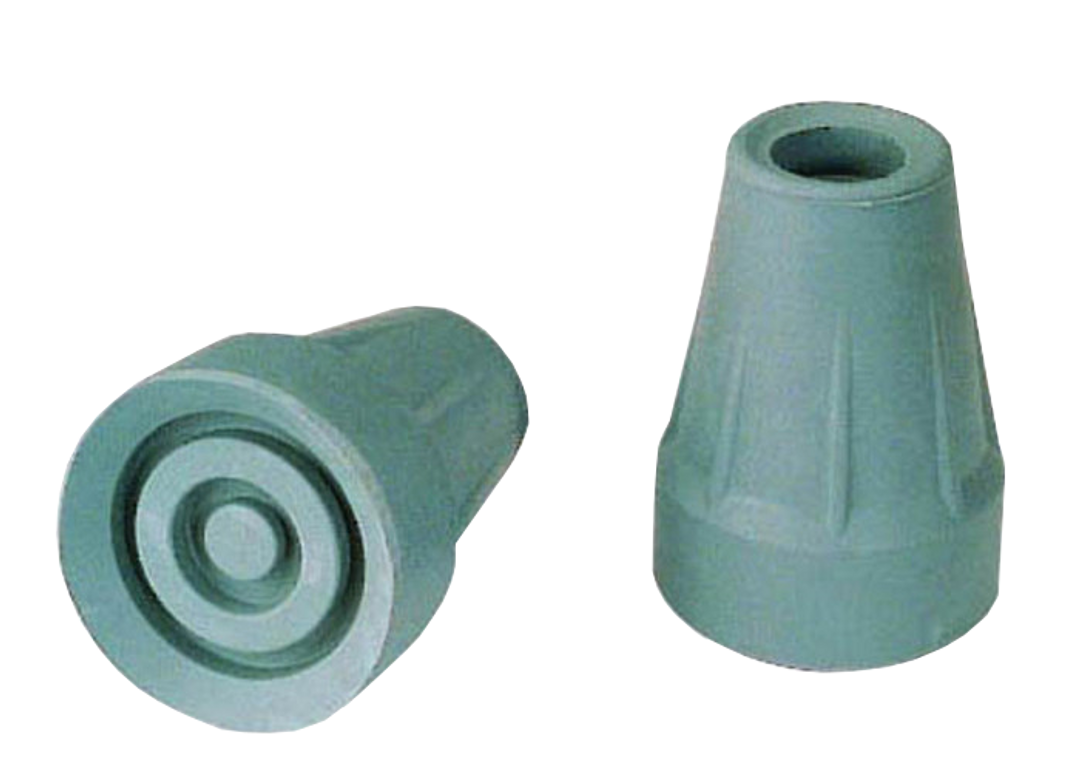 22mm HEAVY DUTY CRUTCH TIP GREY