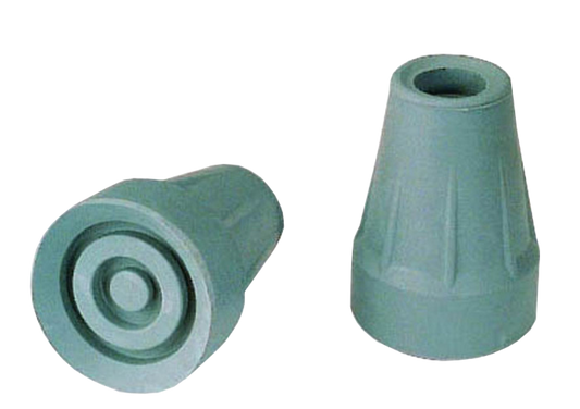 22mm HEAVY DUTY CRUTCH TIP GREY