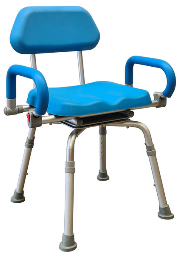 DELUXE SWIVEL SHOWER CHAIR CareAid Supplies