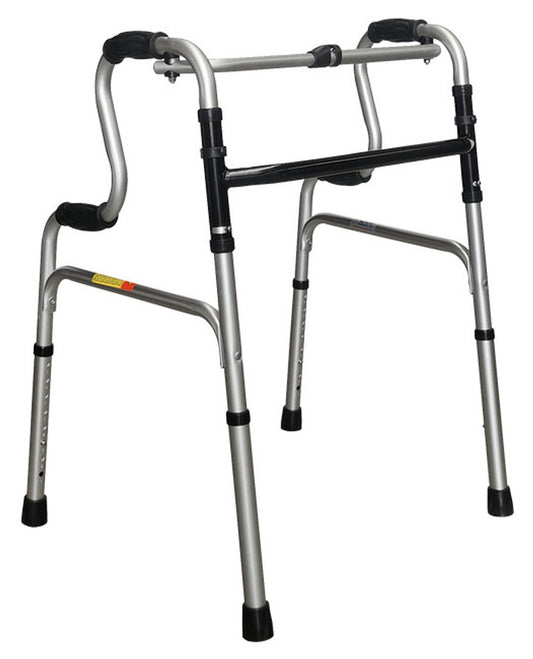 ALUMINIUM ONE BUTTON STEP UP WALKER