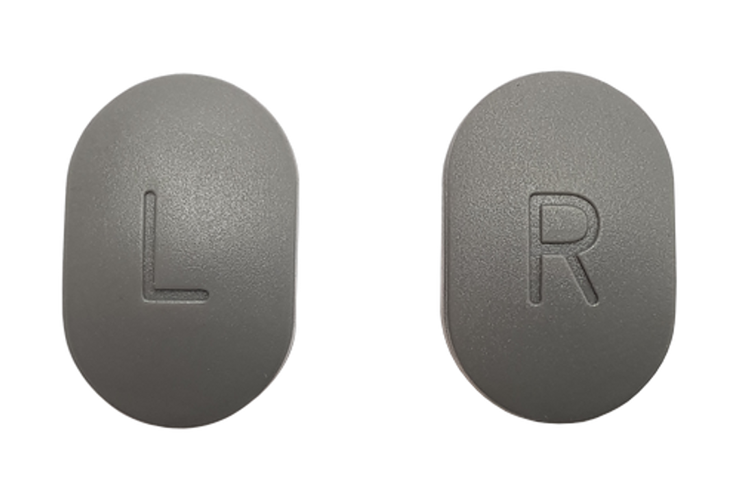 L & R CRUTCH BUTTONS