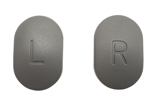 L & R CRUTCH BUTTONS