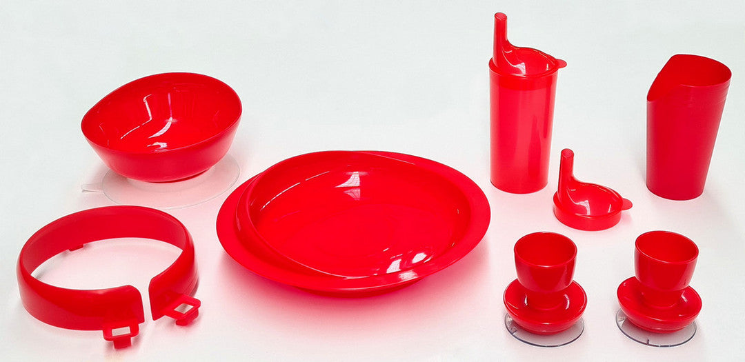 Standard Tableware Set - Red