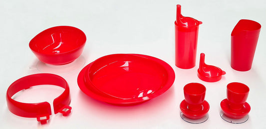 Standard Tableware Set - Red